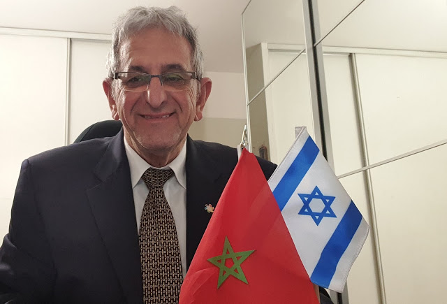 سيمون حاييم سكيرا الرئيس المؤسس لجمعية الصداقة المغربية الإسرائيلية يروج لوجهة ورزازات