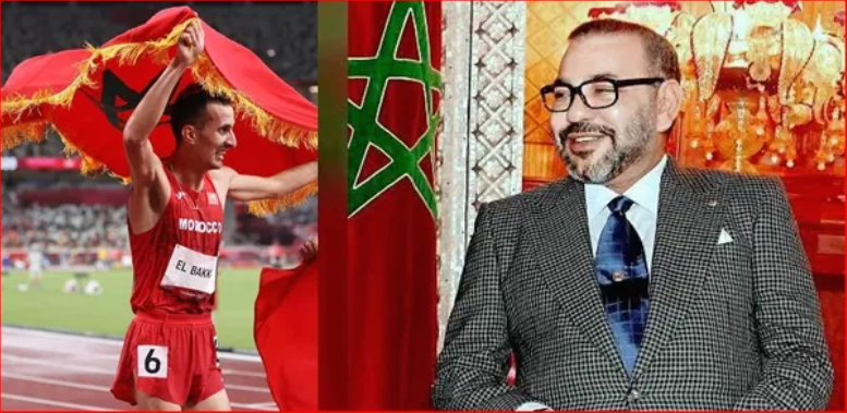 برقية تهنئة من الملك محمد السادس إلى البطل الأولمبي سفيان البقالي بمناسبة تتويجه بالميدالية الذهبية