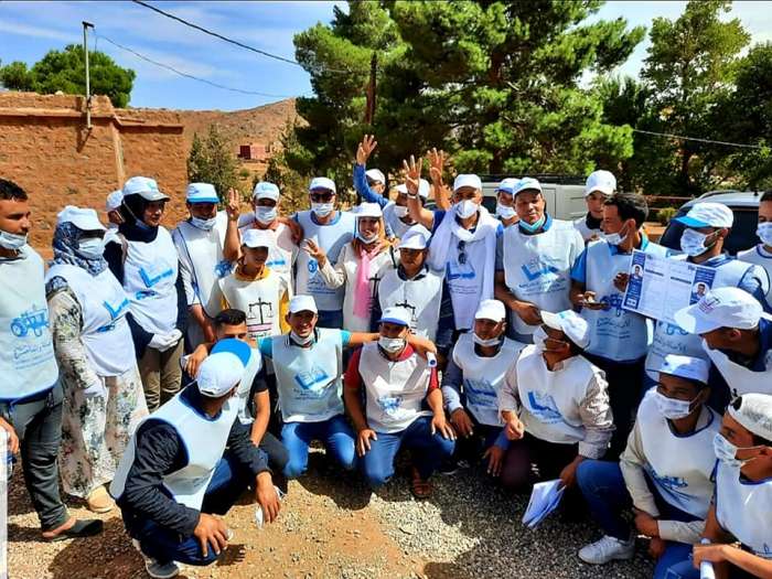 حزب التقدم والإشتراكية يبصم على حملة انتخابية ناجحة و نظيفة بإقليم تنغير