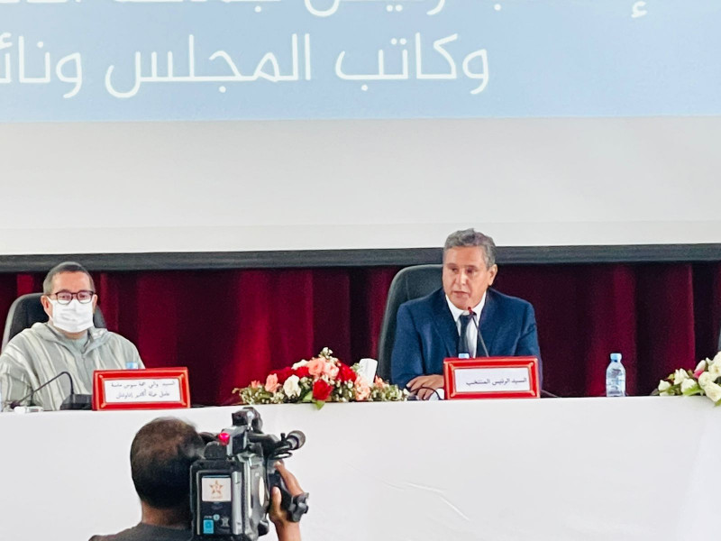 رسيما.. انتخاب أخنوش رئيساً للمجلس الجماعي لأكادير بالأغلبية المطلقة