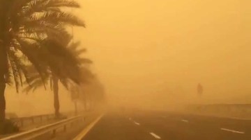 رياح قوية بعدد من مدن المملكة ابتداء من الغد