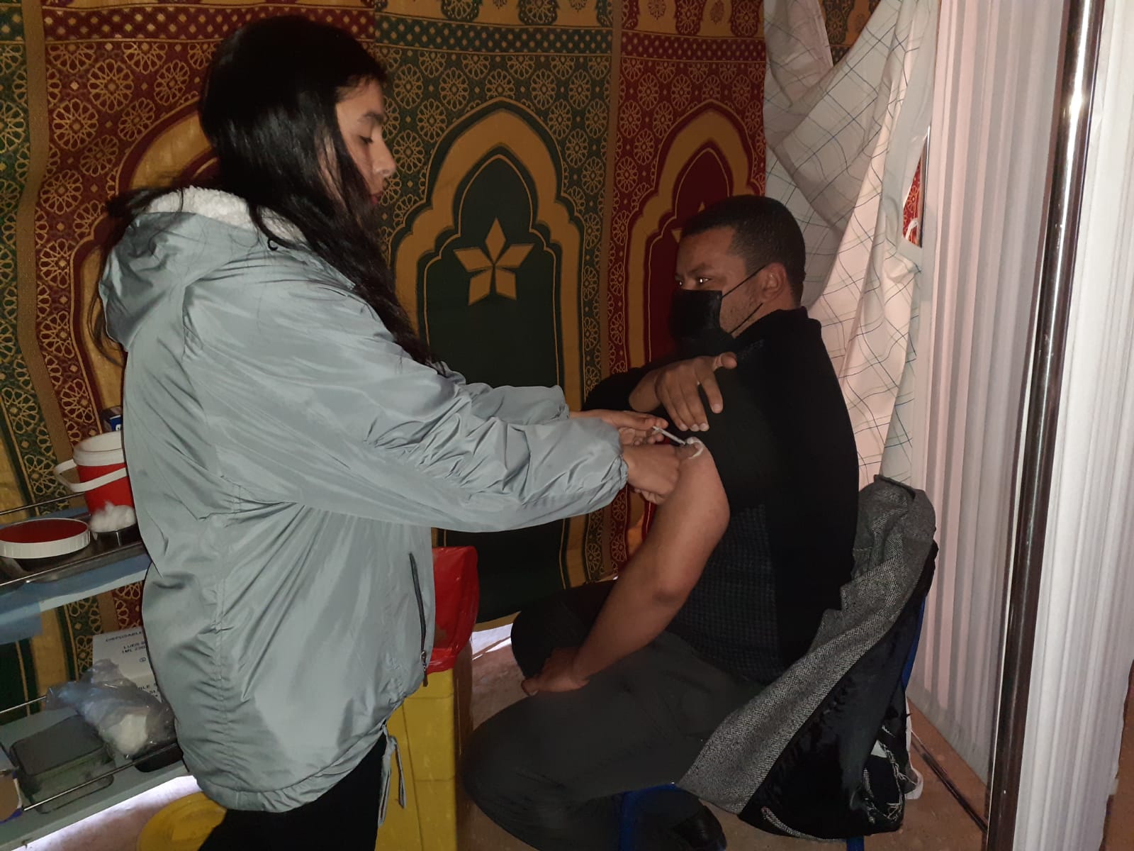 توريرت – تنغير .. تجاوب كبير من طرف الساكنة مع الحملة الوطنية للتلقيح