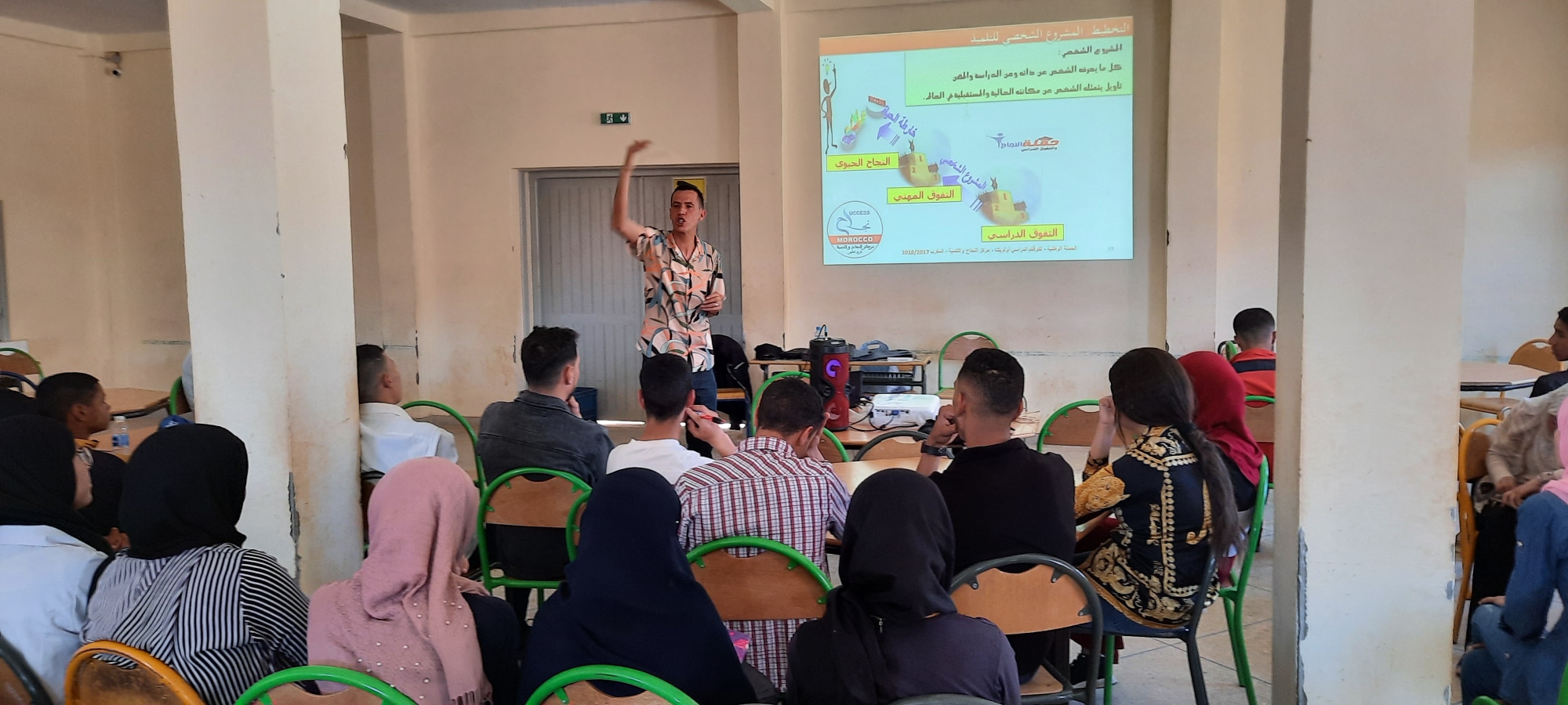 اغيل نمݣون … المؤسسة المغربية لكفاءات الغد بتنسيق مع ثانوية إغيل نمكون التأهيلية تنظمان ورشة توجيهية و تحفيزية للمقبلين على الامتحانات الإشهادية