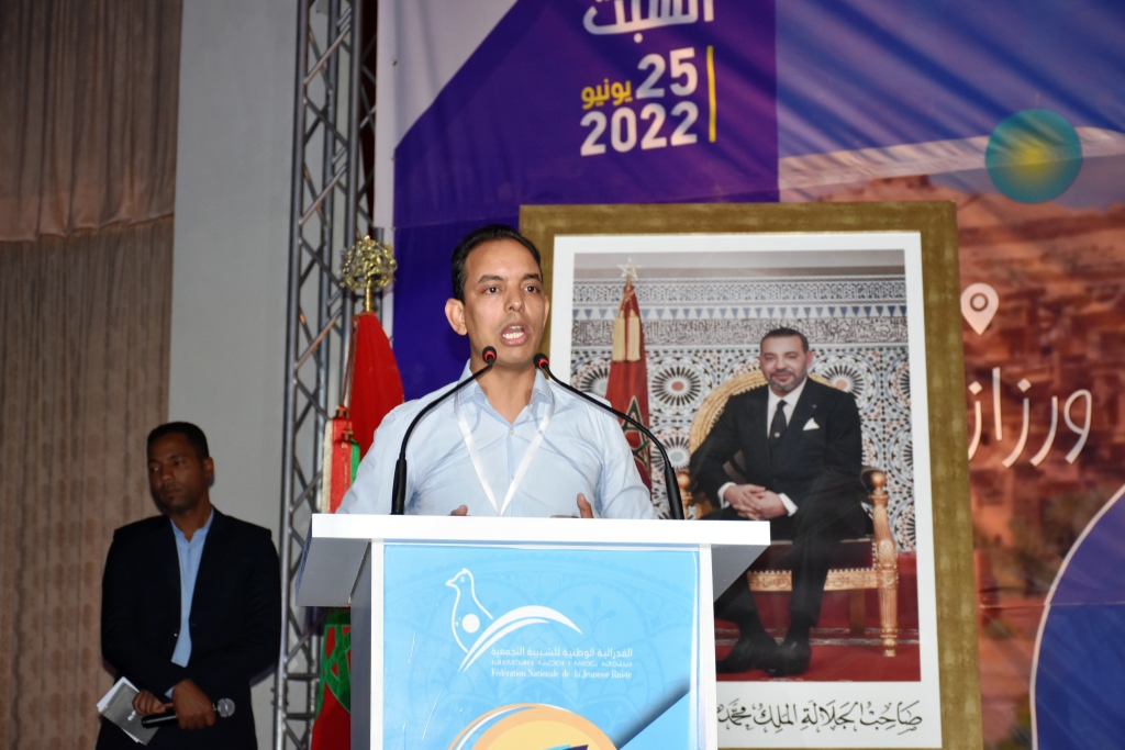 تصريح يوسف شيري على هامش المنتدى الجهوي للشبيبة التجمعية بورزازات