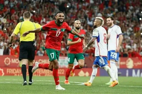المنتخب المغربي يفوز على الشيلي بالثنائية