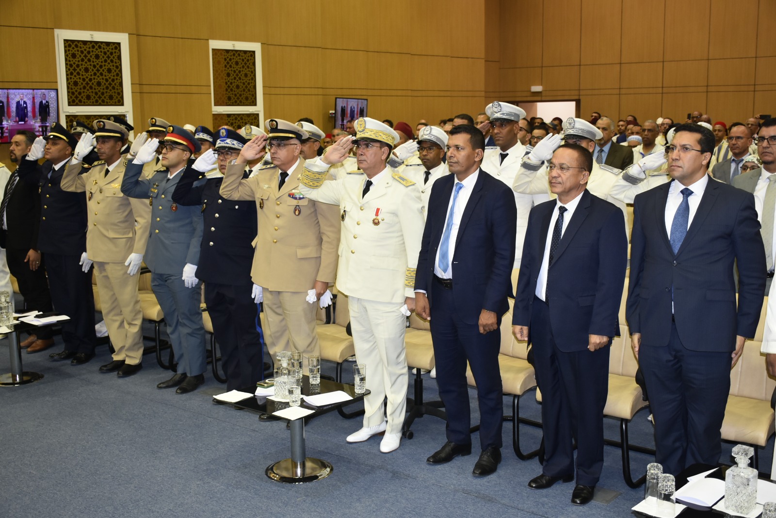 تنغير.. حفل الانصات للخطاب الملكي بمناسبة الذكرى 24 لعيد العرش المجيد.