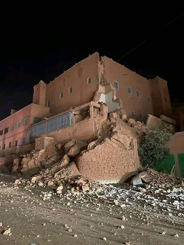 7 قتلى بجهة درعة تافيلالت و 296 قتيل على الصعيد الوطني حصيلة الهزة الأرضية