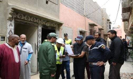 إنطلاق عملية إحصاء المباني المتضررة من الزلزال في مختلف الجماعات والبلدات بإقليم الحوز