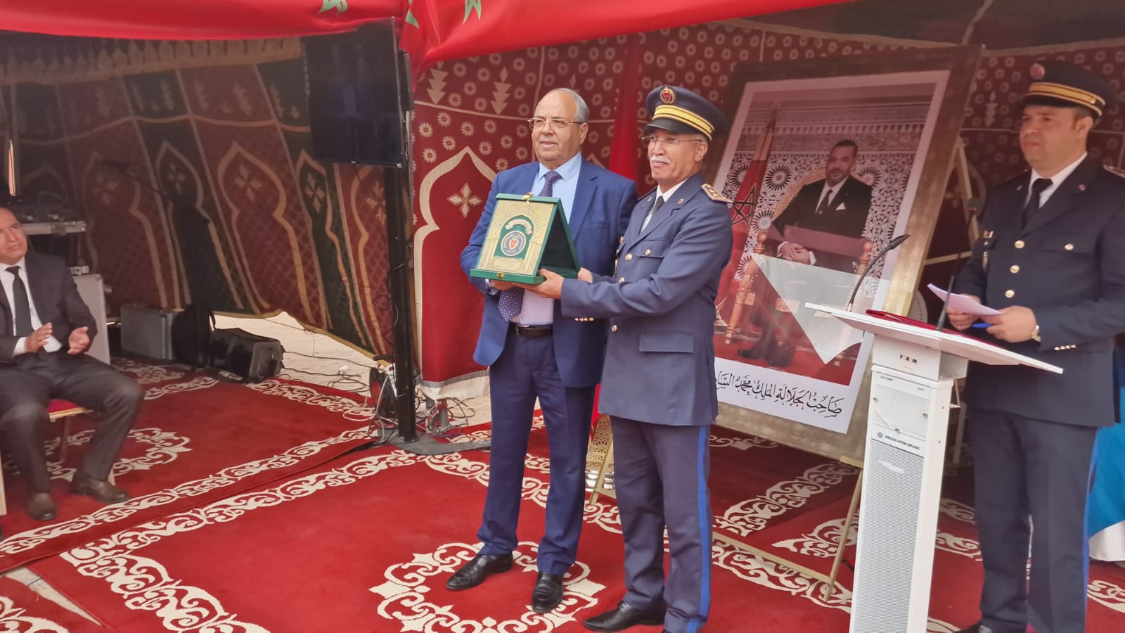 رئيس جهة درعة تافيلالت يحضر فعاليات الاحتفاء بالذكرى السادسة عشر لتأسيس المندوبية العامة لإدارة السجون و إعادة الإدماج بالرشيدية