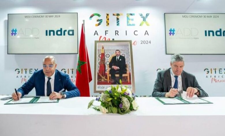 شراكة استراتيجية بين وكالة التنمية الرقمية المغربية وشركة إندرا الإسبانية في جيتكس إفريقيا