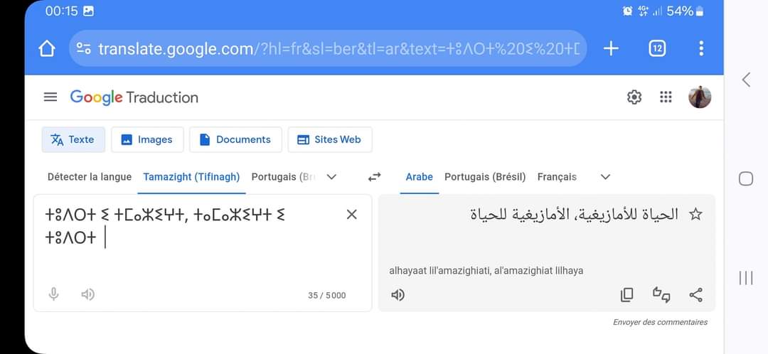 غوغل تضيف اللغة الأمازيغية إلى خيارات الترجمة المتاحة