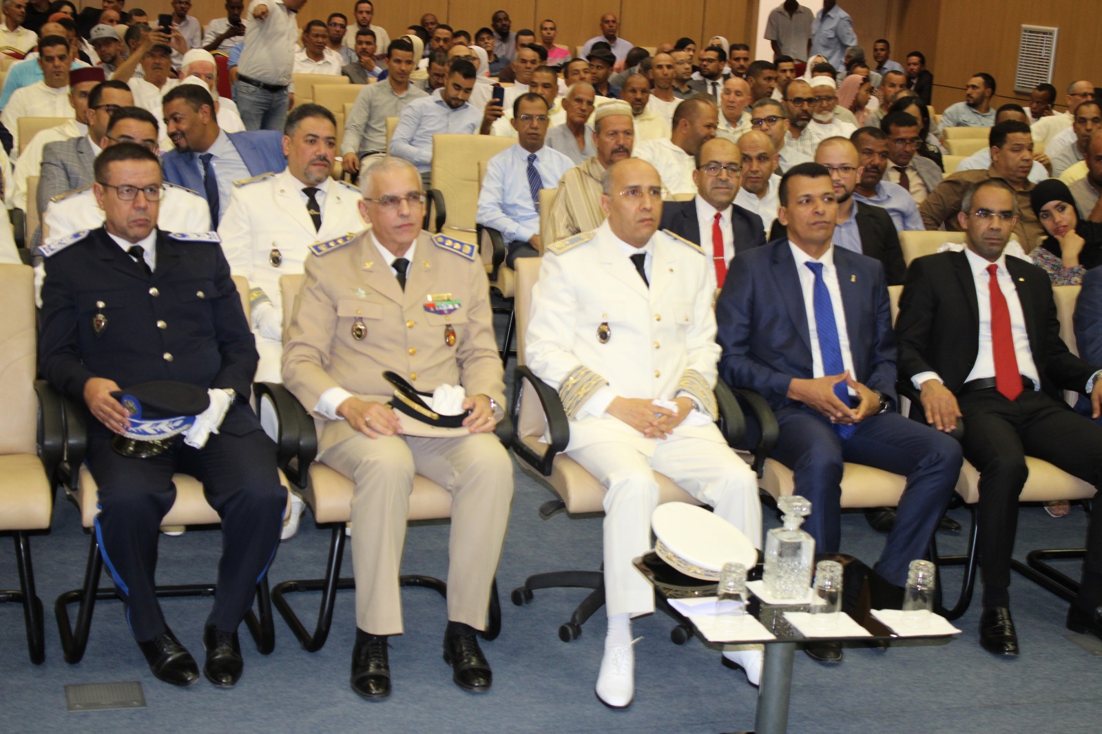 حفل الإنصات للخطاب الملكي السامي بمناسبة ذكرى عيد العرش المجيد بعمالة تنغير