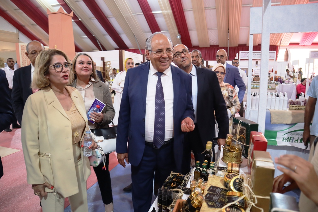 انطلاق فعاليات الدورة الأولى للمعرض الجهوي للاقتصاد الاجتماعي والتضامني بدرعة تافيلالت