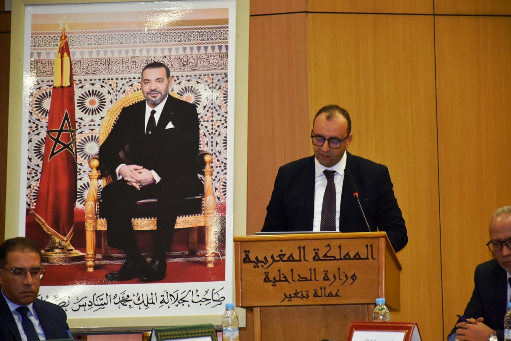 تصريح المدير العام لشركة العمران درعة تافيلالت في لقاء حول الحصيلة والافاق لمشاريع العمران باقليم تنغير