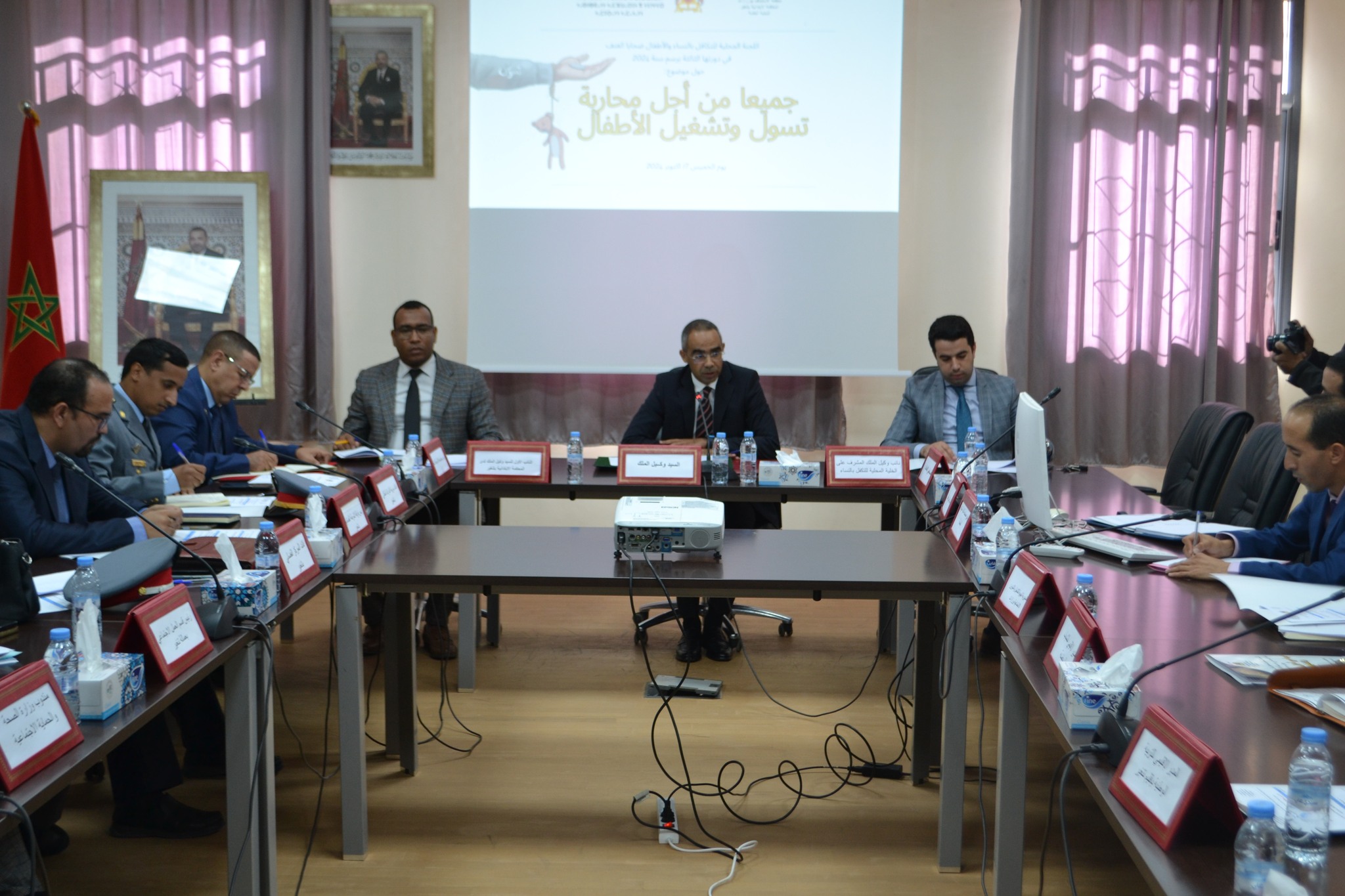 مواجهة تسول الأطفال محور اجتماع بمحكمة تنغير
