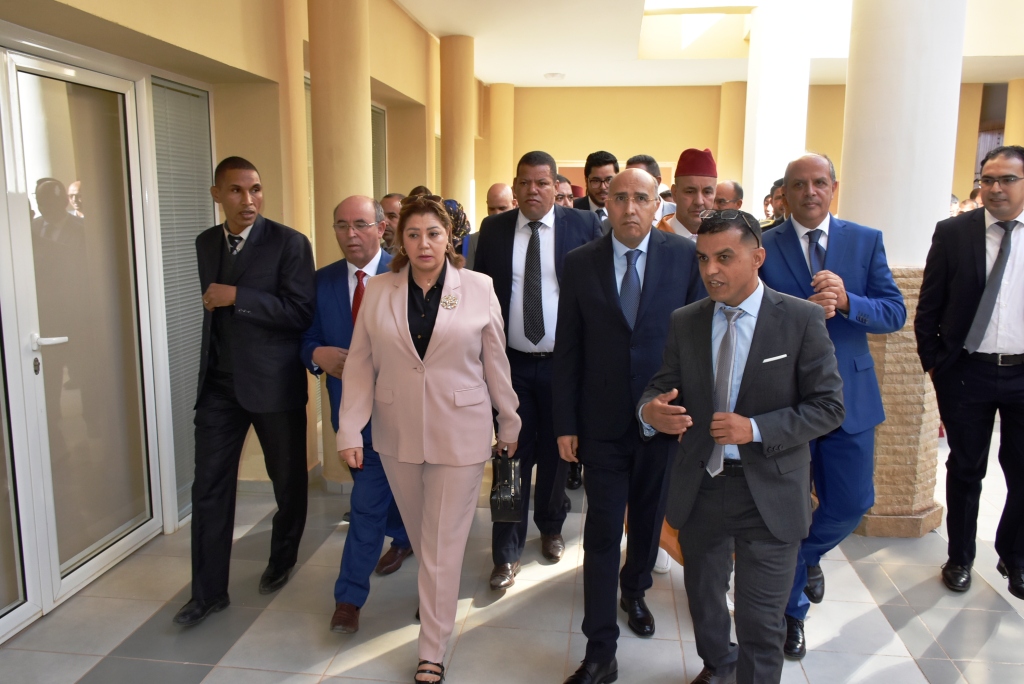 افتتاح المركب الثقافي بتنغير بمناسبة تخليد الذكرى التاسعة والأربعين للمسيرة الخضراء المضفرة