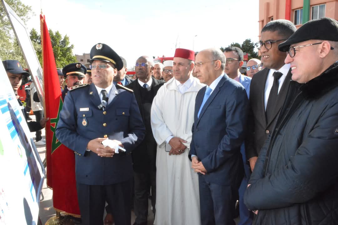 عامل اقليم تنغير يترأس مراسيم الاحتفال باليوم العالمي للوقاية المدنية