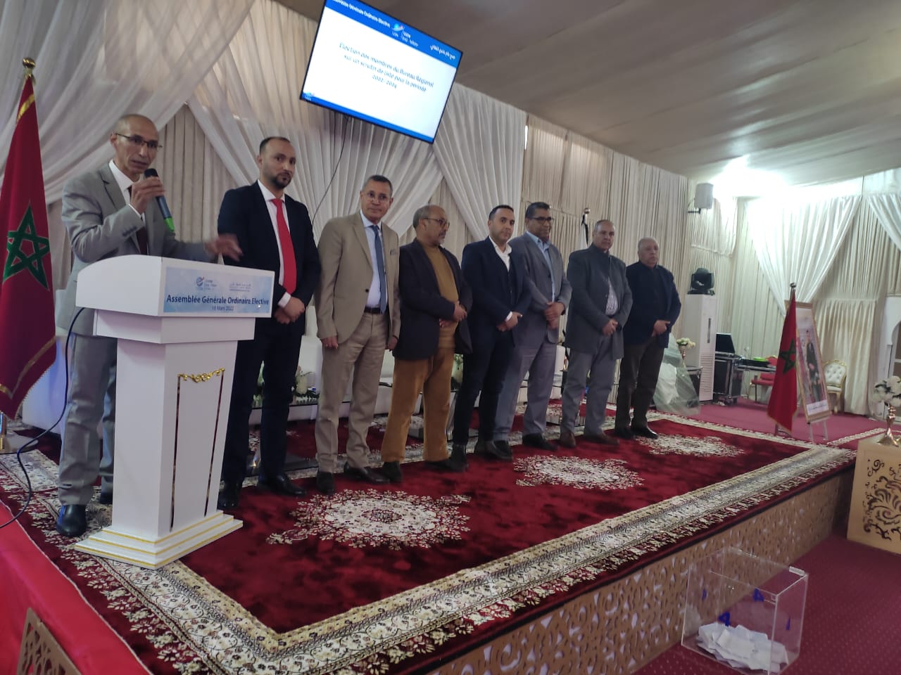 الحسين ناصري وعبد اللطيف الإدريسي يواصلان قيادة الاتحاد الجهوي لمقاولات المغرب بدرعة تافيلالت